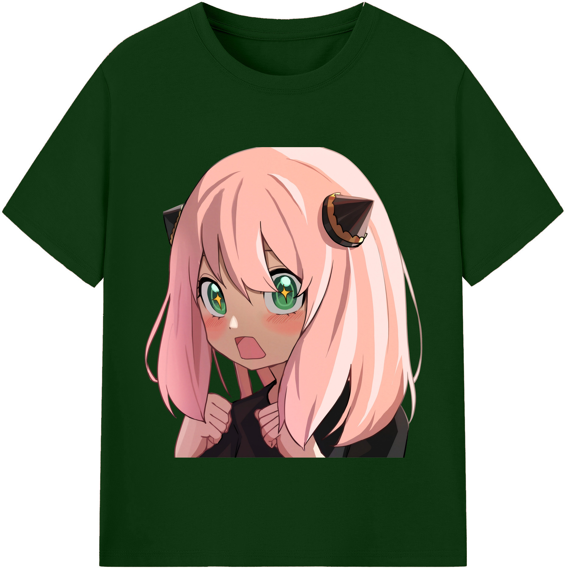 （画像用） SPY×FAMILY间谍家家酒 綿100％半袖Tシャツ（フロントプリント）
